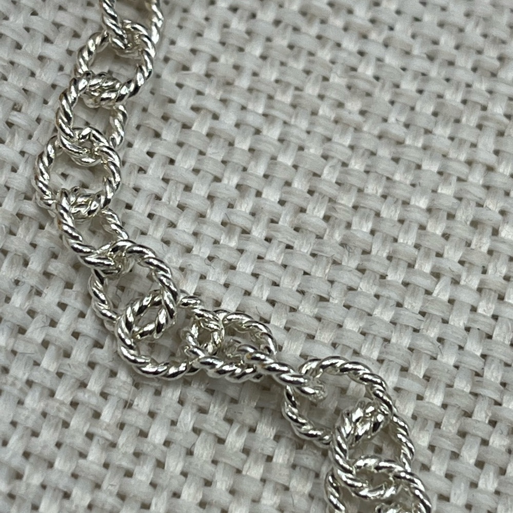 Vintage Piercing Pagoda 925 Sterling Silver 16” Necklace - Picture 12 of 16